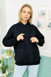 148721 Uzun Kapsonlu Sweatshirt